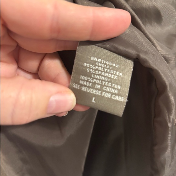 Jou Jou Women's Tan Leather Jacket - Picture 4 of 4